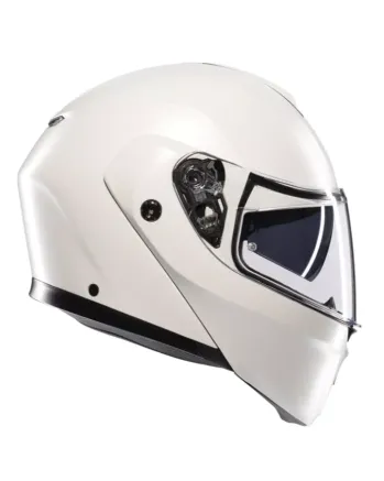Модуларна каска AGV STREETMODULAR MONO MATT BLACK MATERIA WHITE