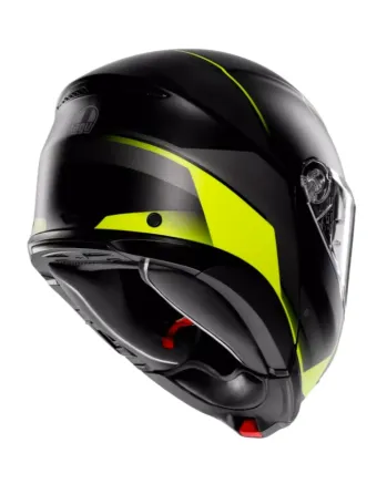 Модуларна каска AGV TOURMODULAR PERCEPTION MATT BLACK/YELLOW FLUO