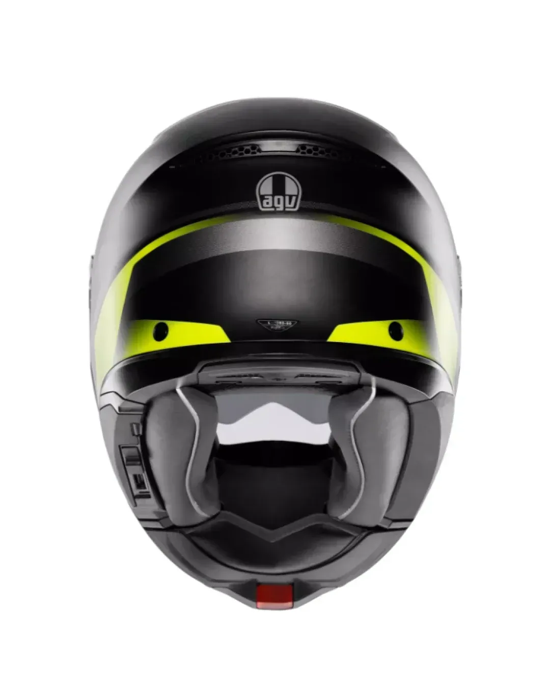 Модуларна каска AGV TOURMODULAR PERCEPTION MATT BLACK/YELLOW FLUO