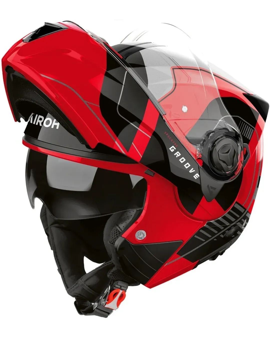 Модуларна каска AIROH SPECKTRE GROOVE RED