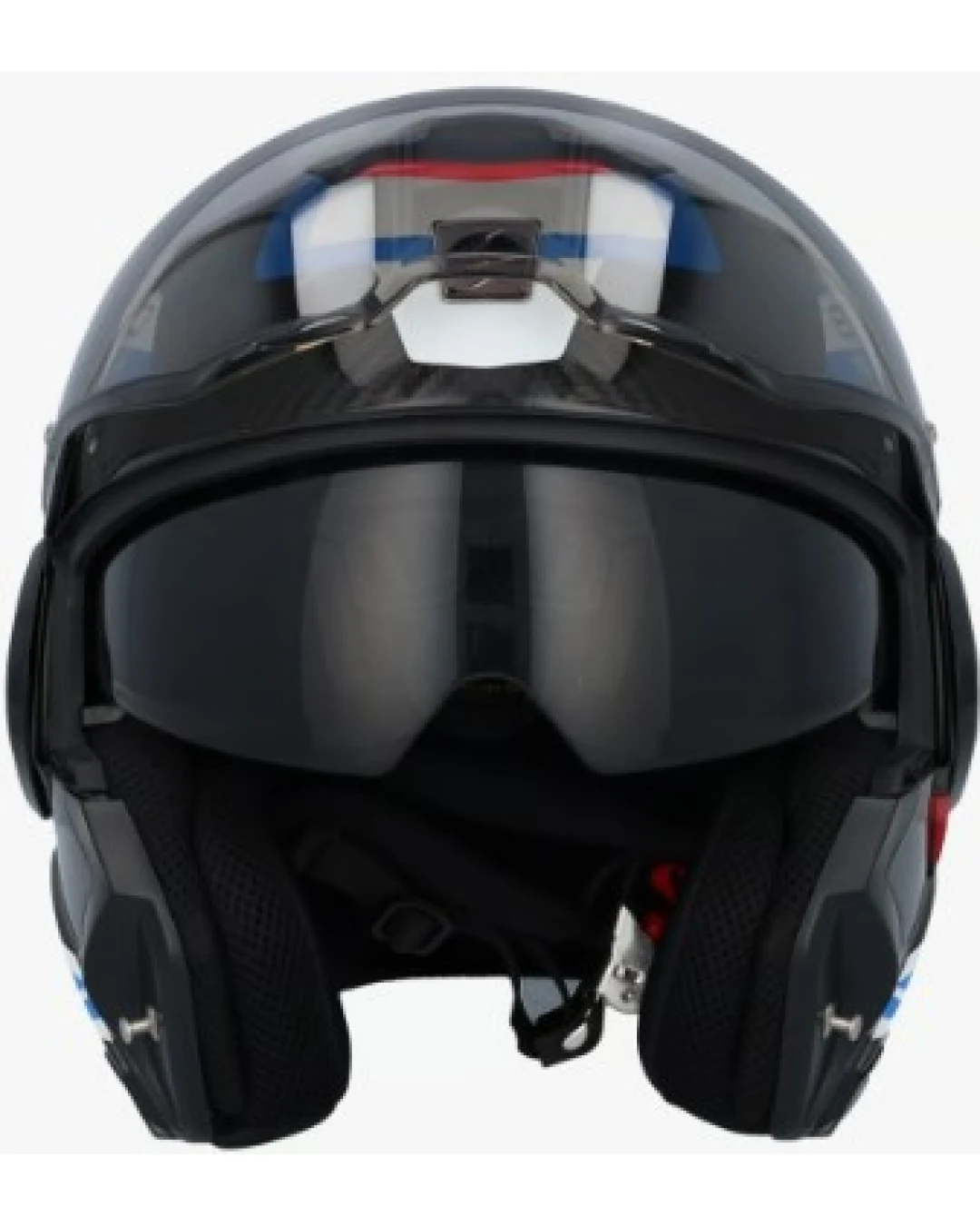 Модуларна каска SCORPION Exo-Tech Evo Carbon BLACK/BLUE/RED