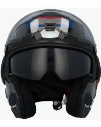 Модуларна каска SCORPION Exo-Tech Evo Carbon BLACK/BLUE/RED