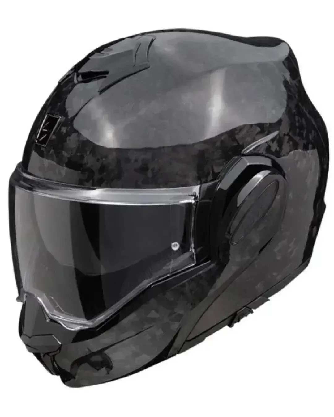 Модуларна каска SCORPION Exo-Tech Evo Carbon ONYX BLACK