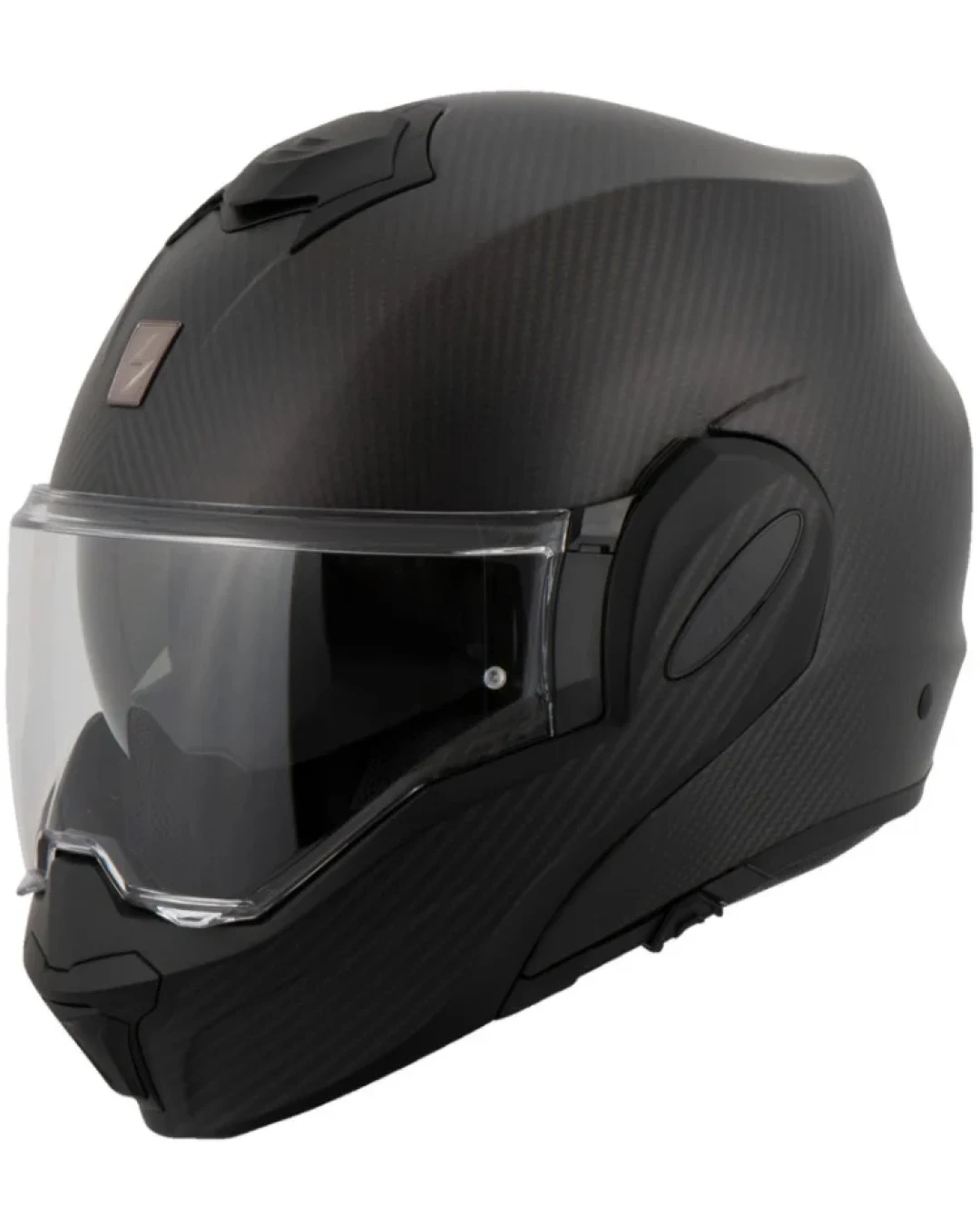 Модуларна каска SCORPION Exo-Tech Evo Carbon Solid Matt Black