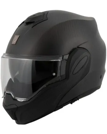 Модуларна каска Scorpion Exo-Tech Evo Carbon Solid Matt Black