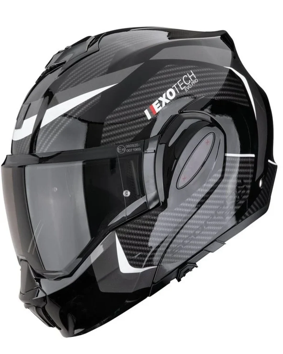 Модуларна каска SCORPION Exo-Tech Evo Pro ACUTI Black-Silver