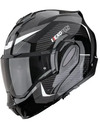 Модуларна каска SCORPION Exo-Tech Evo Pro ACUTI Black-Silver