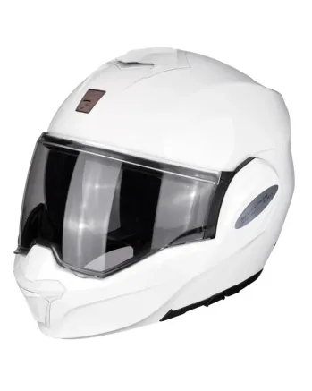 Модуларна каска SCORPION Exo-Tech Evo Solid White