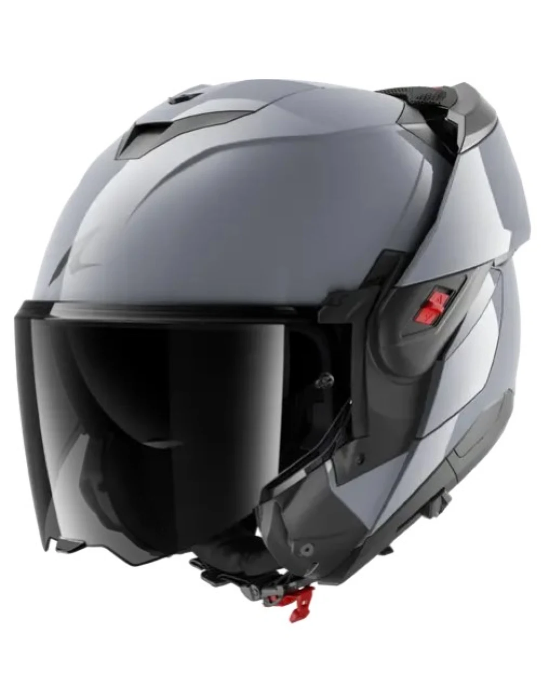 Модуларна каска SHARK OXO Gun Silver