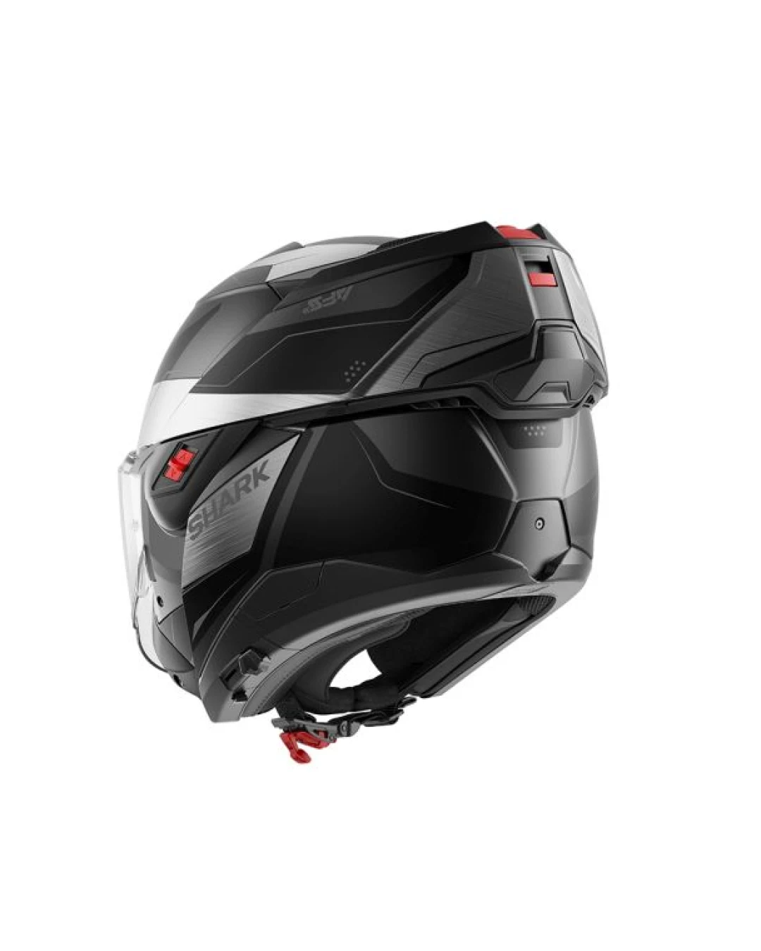 Модуларна каска SHARK OXO MEKARIUM MAT BLACK/GREY