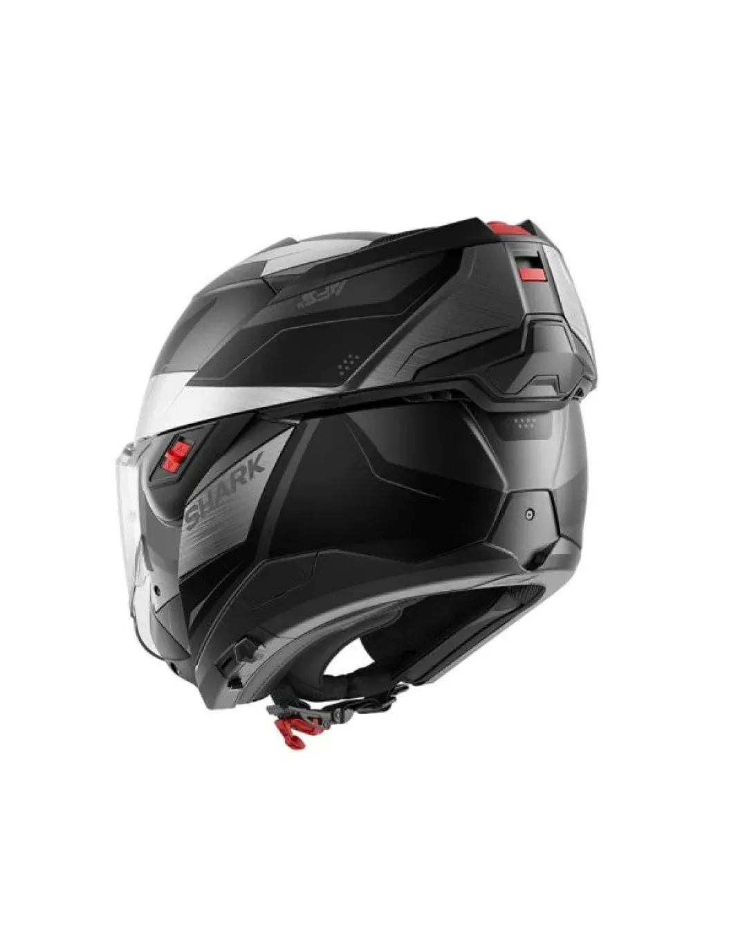 Модуларна каска SHARK OXO MEKARIUM MAT BLACK/GREY