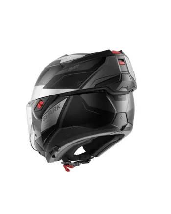 Модуларна каска SHARK OXO MEKARIUM MAT BLACK/GREY