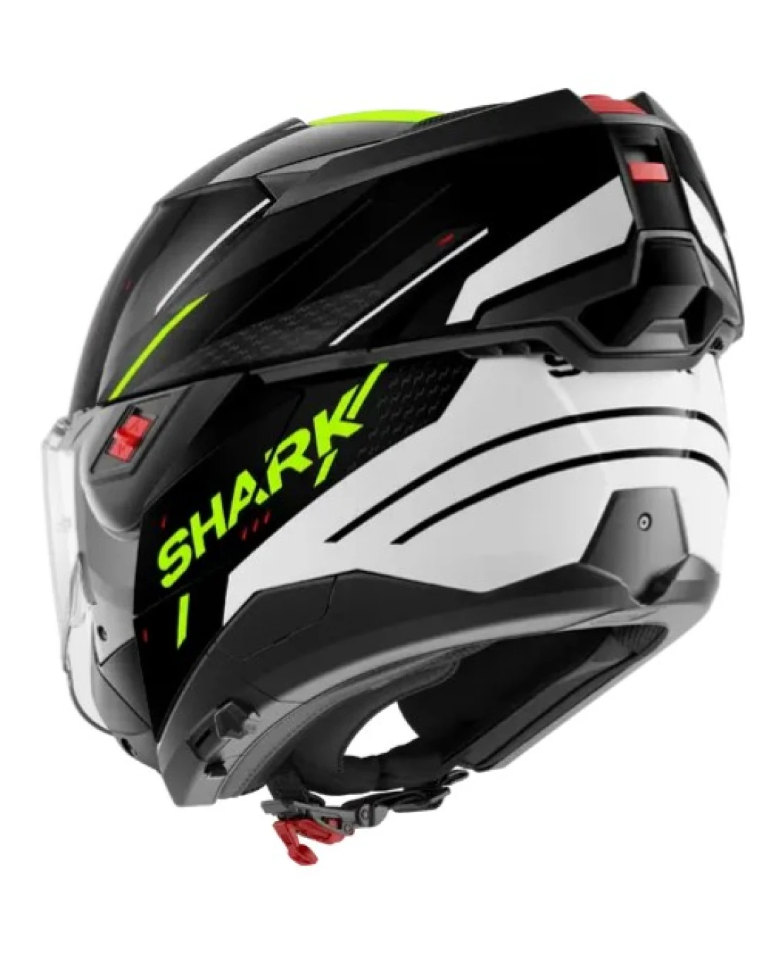 Модуларна каска SHARK OXO RYDGER Black White Yellow