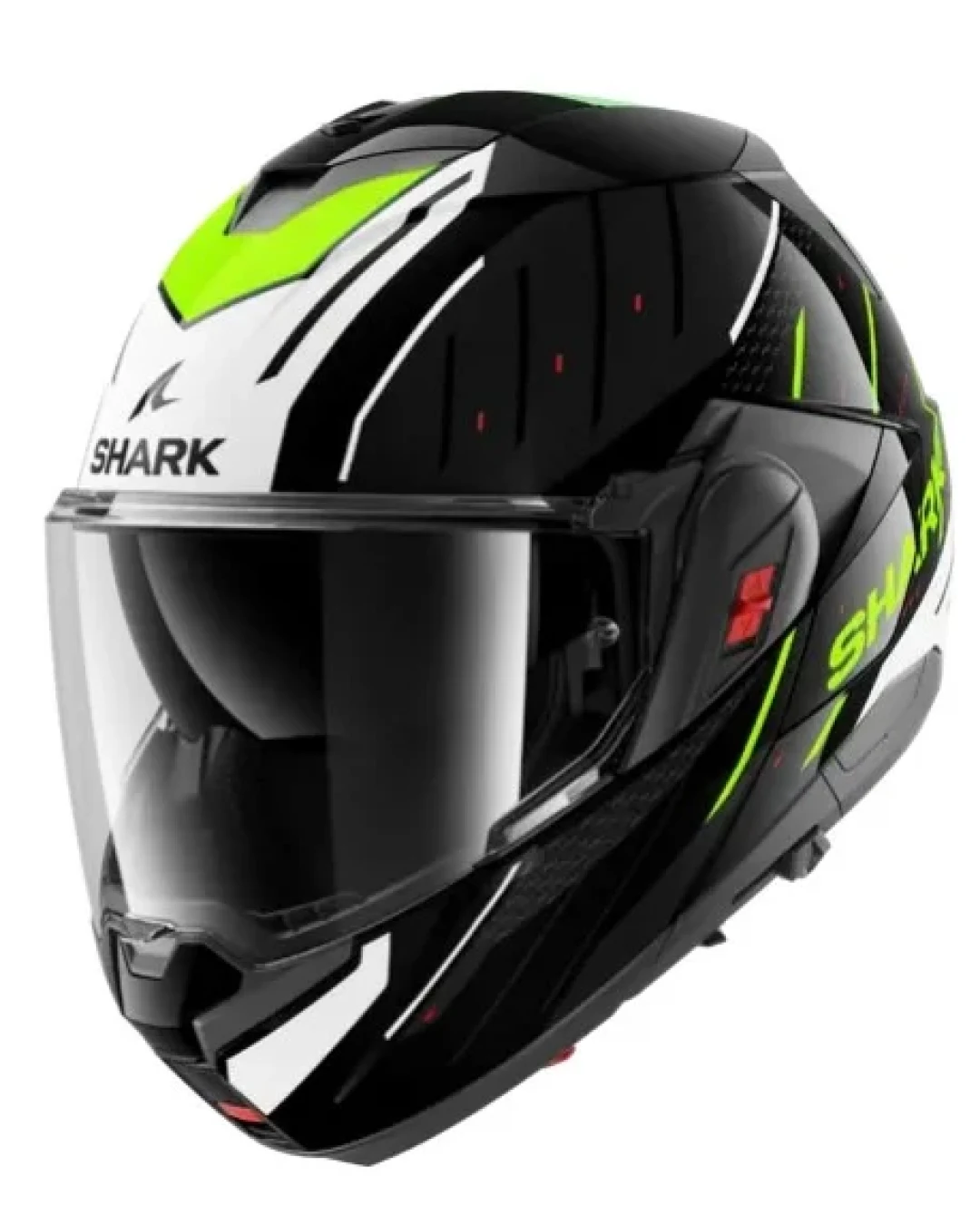 Модуларна каска SHARK OXO RYDGER Black White Yellow