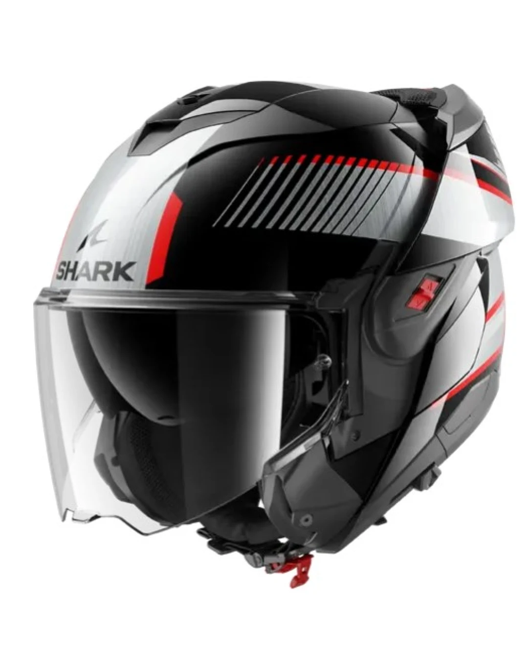 Модуларна каска SHARK OXO SIKTER Chrom Silver