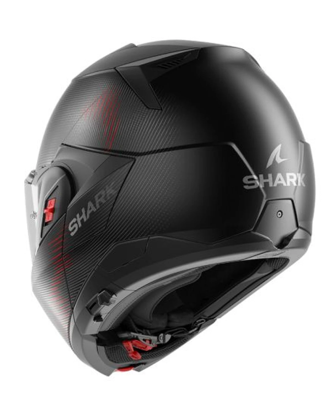 Модуларна каска SHARK OXO SP LYNE MAT BLACK/RED