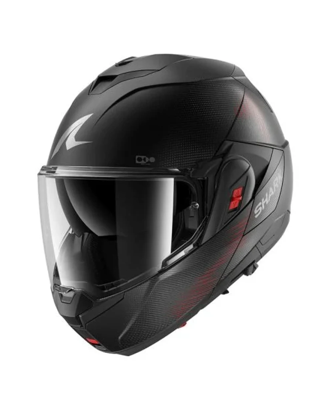 Модуларна каска SHARK OXO SP LYNE MAT BLACK/RED