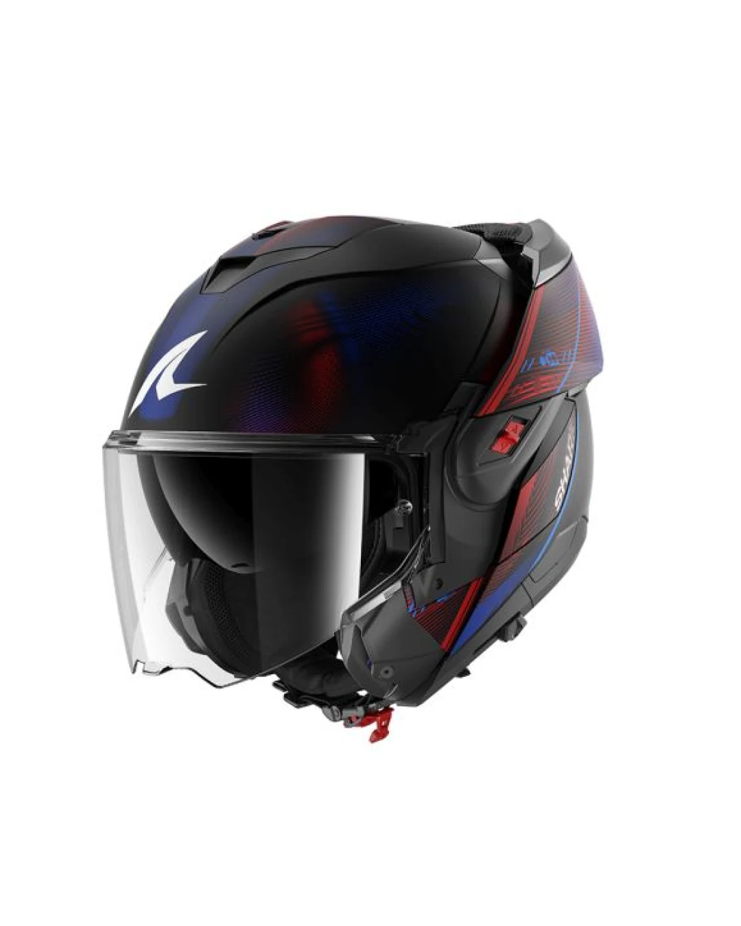 Модуларна каска SHARK OXO SPEED-TECH BLACK/BLUE/RED