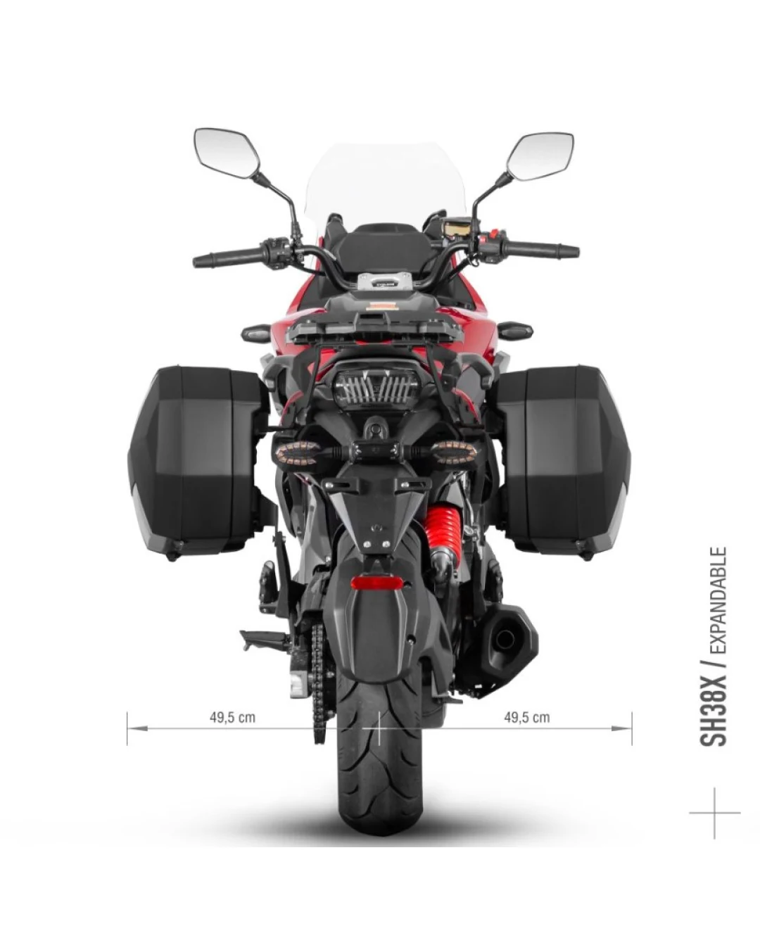 Монтажен комплект 3P System за куфари SHAD 3P SYSTEM CYCLONE RX6/RX 650