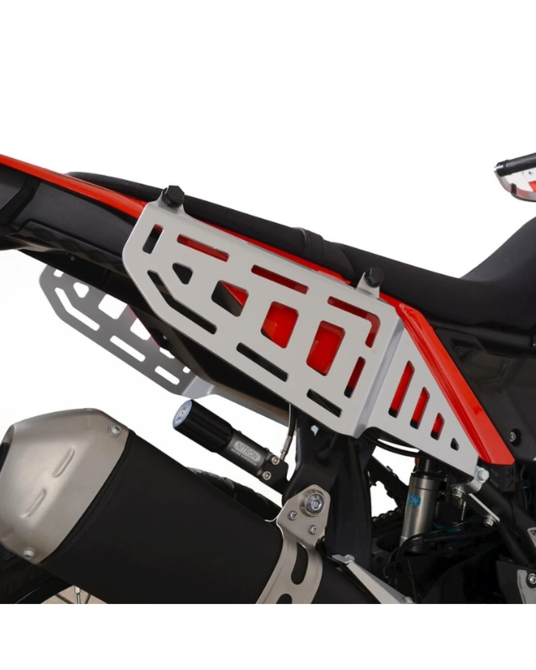 Монтажен комплект за куфари R&G RACING Luggage Side Rails Silver - Yamaha Tenere 700 19-24