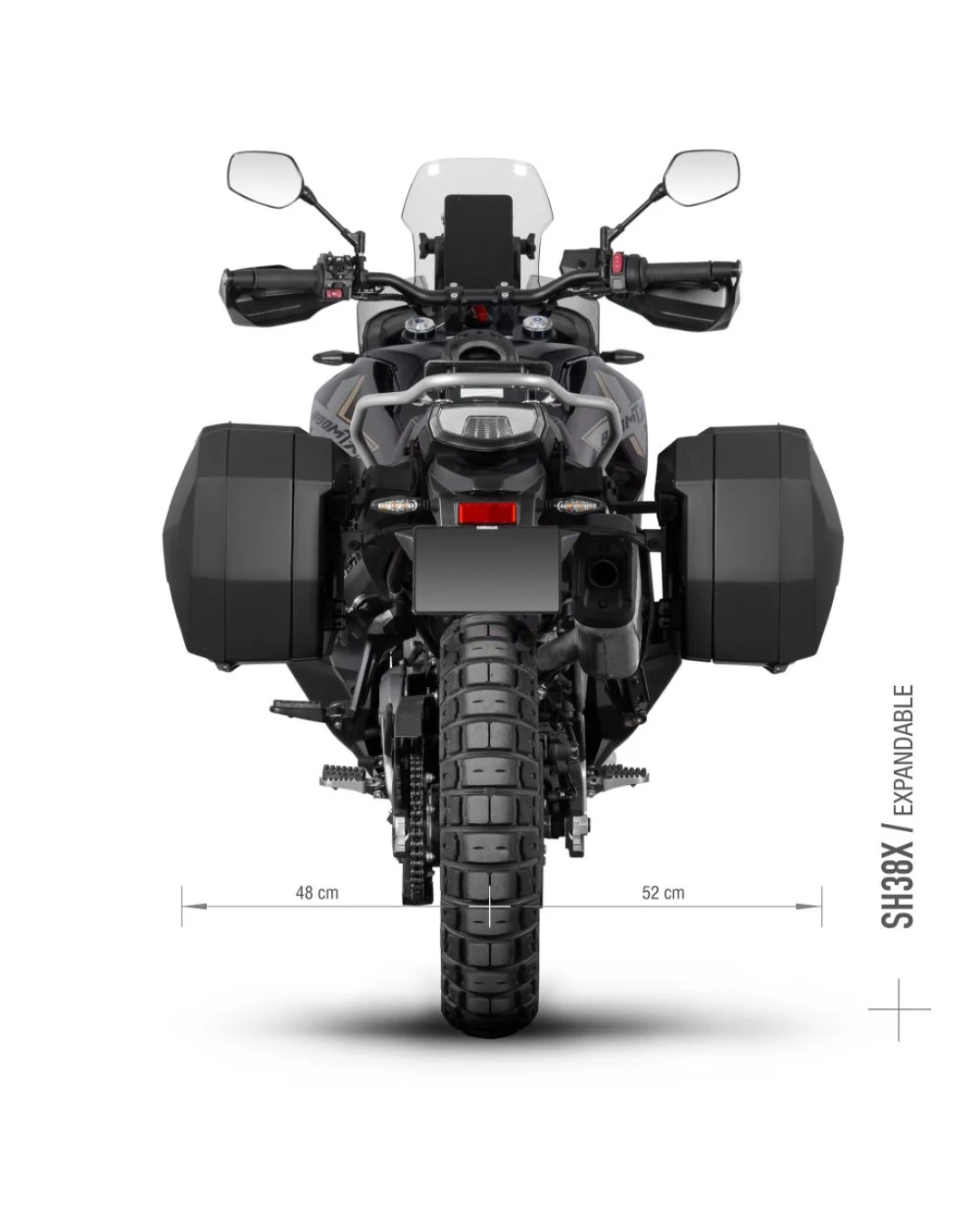 Монтажен комплект за куфари SHAD 3P KITCF MOTO 800 MTX