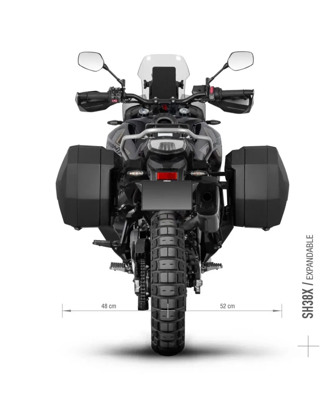 Монтажен комплект за куфари SHAD 3P KITCF MOTO 800 MTX