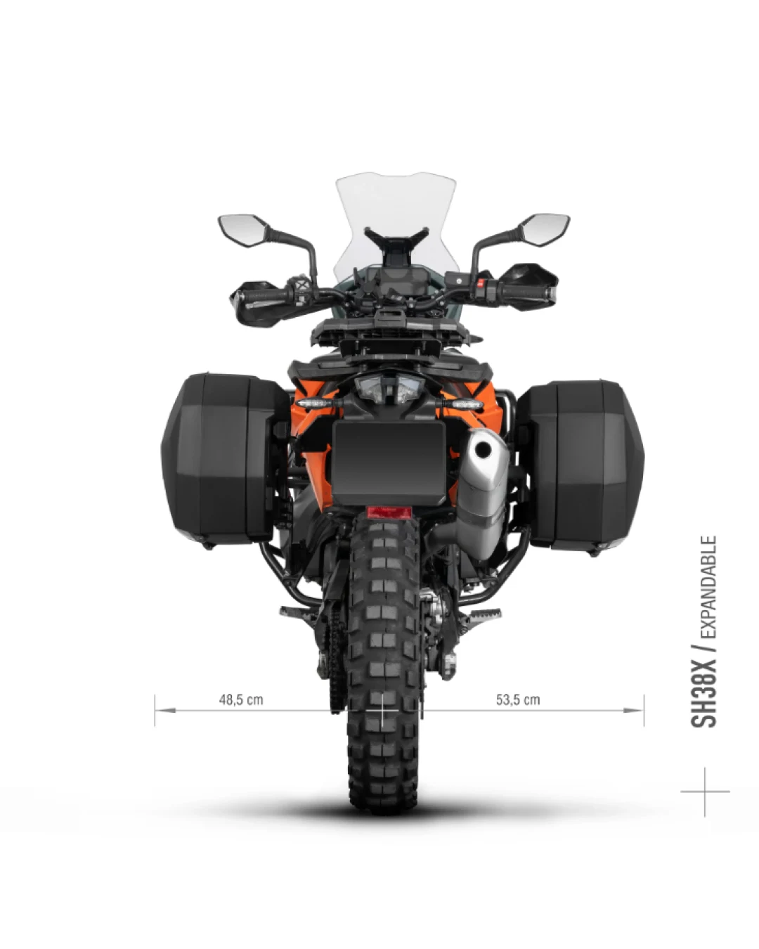 Монтажен комплект за куфари SHAD 3P SYS. KTM 790 ADVENTURE ('19-'20) / 890 ADVENTURE ('21)