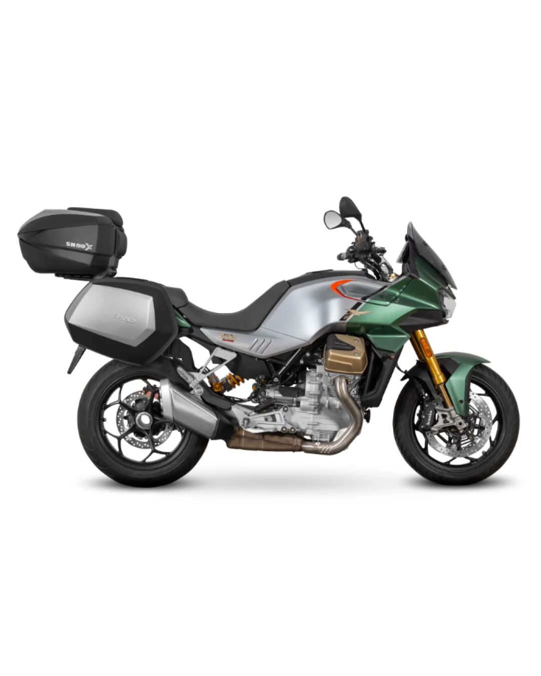 Монтажен комплект за куфари SHAD 3P SYSTEM MOTOGUZI V100 MANDELLO '23