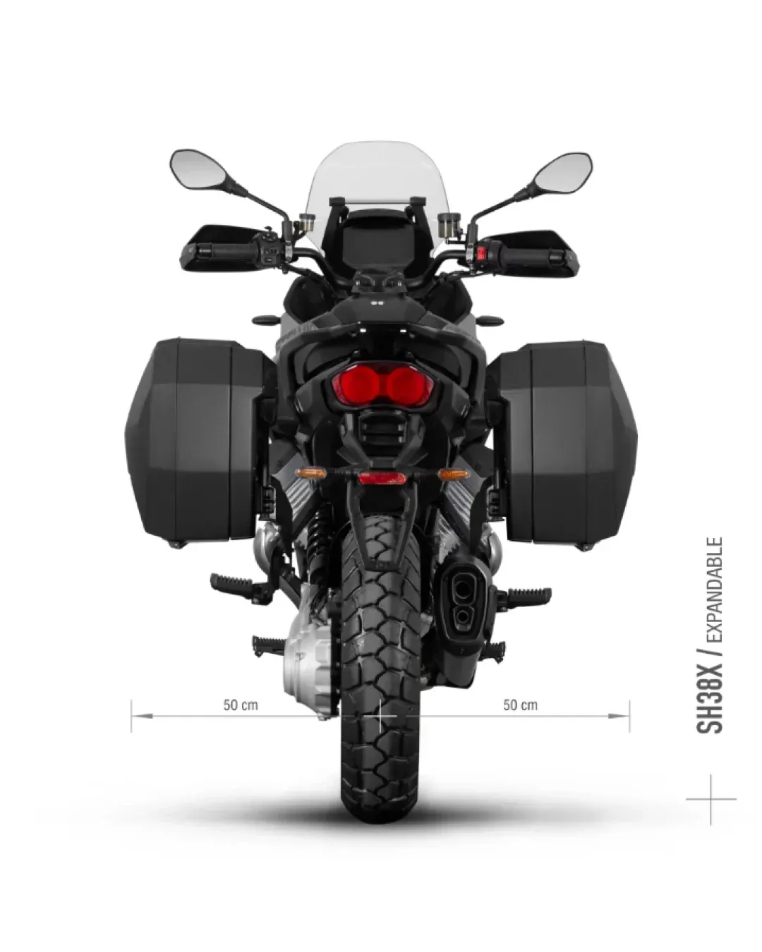Монтажен комплект за куфари SHAD 3P SYSTEM MOTOGUZZI STELVIO 1000 '24