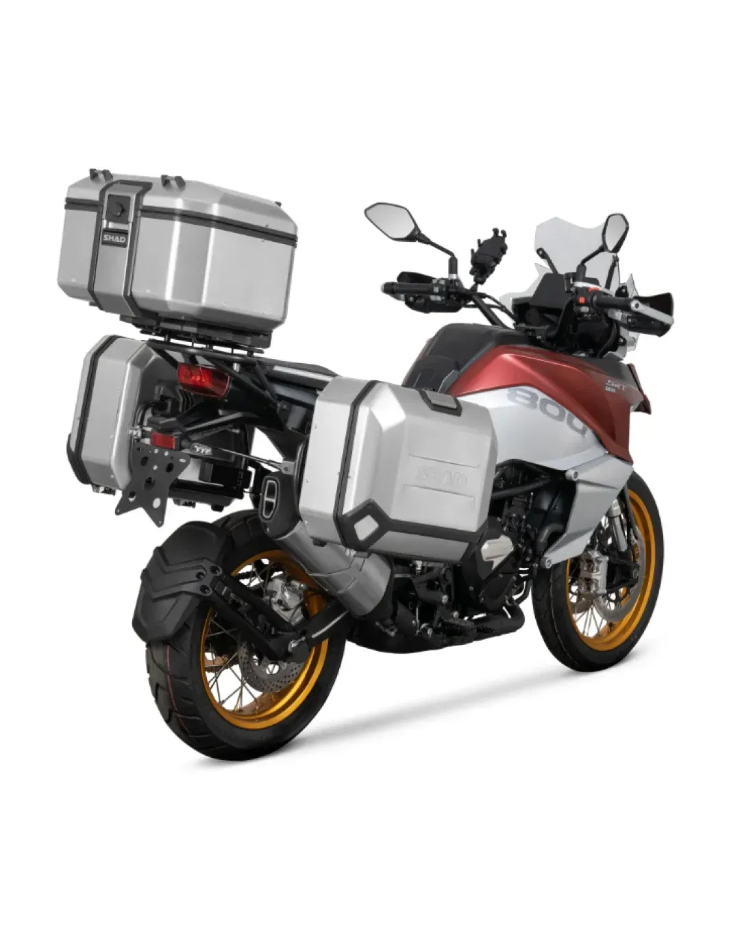 Монтажен комплект за куфари SHAD 4P SYS. QJMOTOR SRT 800 '22
