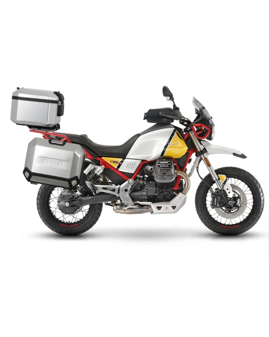 Монтажен комплект за куфари SHAD 4P SYSTEM MOTO GUZZI V85TT '19'20