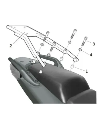 Монтажен комплект за куфари SHAD TOP MASTER HONDA CB600´04
