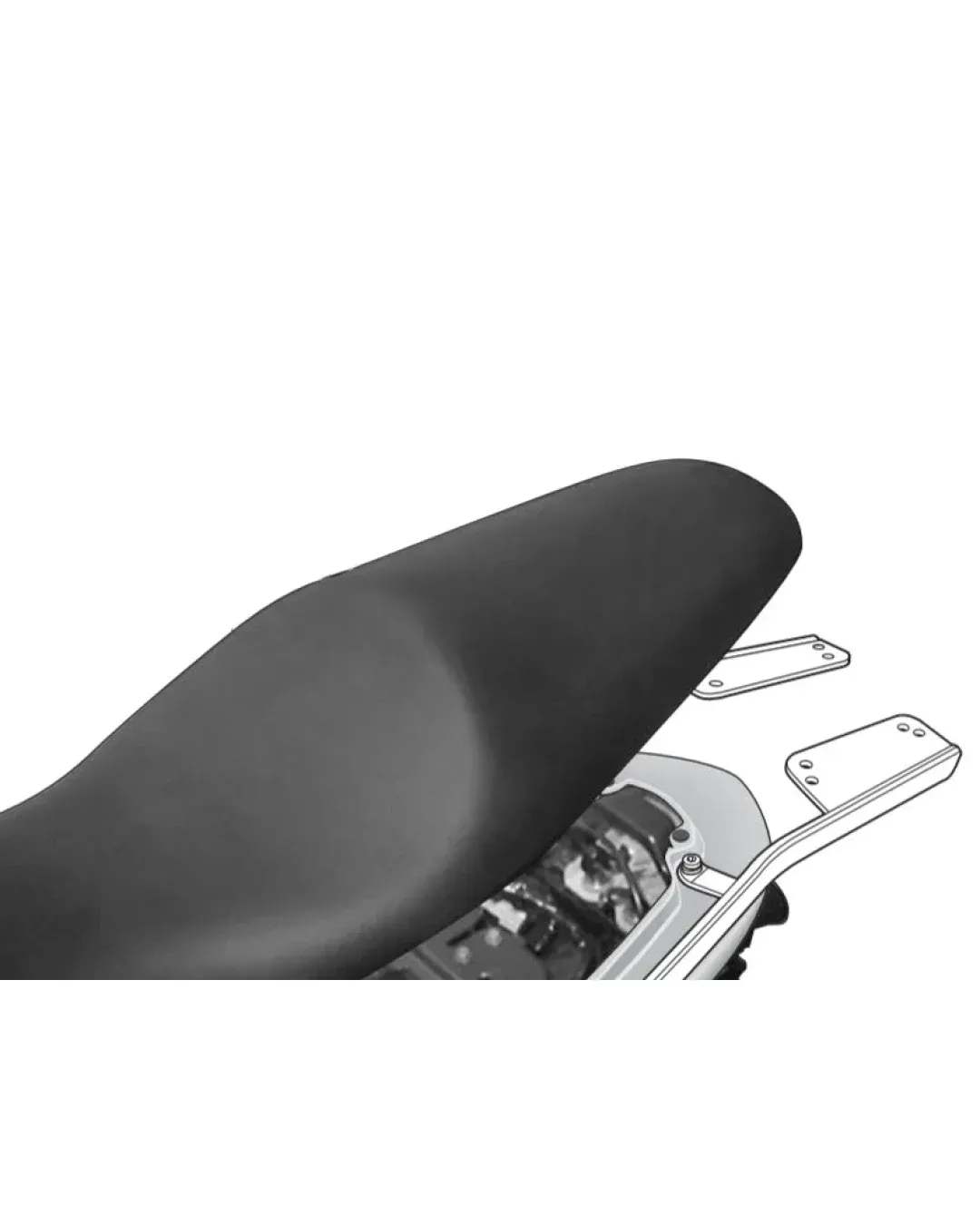 Монтажен комплект за куфари SHAD TOP MASTER KAWASAKI ER-6'05
