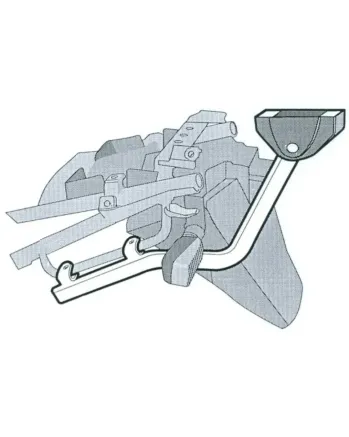 Монтажен комплект за куфари SHAD TOP MASTER SUZUKI BANDIT N600 94/99