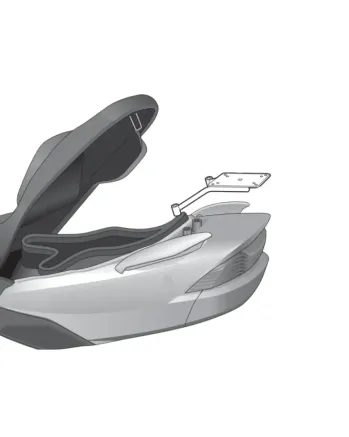 Монтажен комплект за куфари SHAD TOP MASTER SUZUKI BURGMAN 125/150 '02-'06