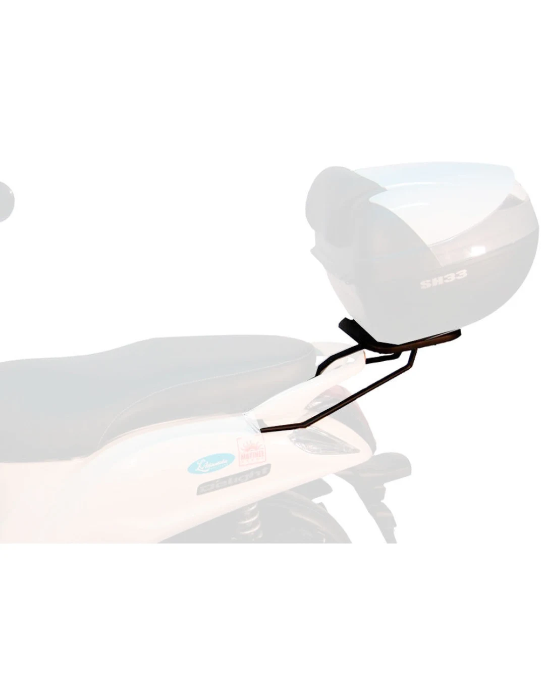Монтажен комплект за куфари SHAD TOP MASTER YAMAHA DELIGHT 125 '13