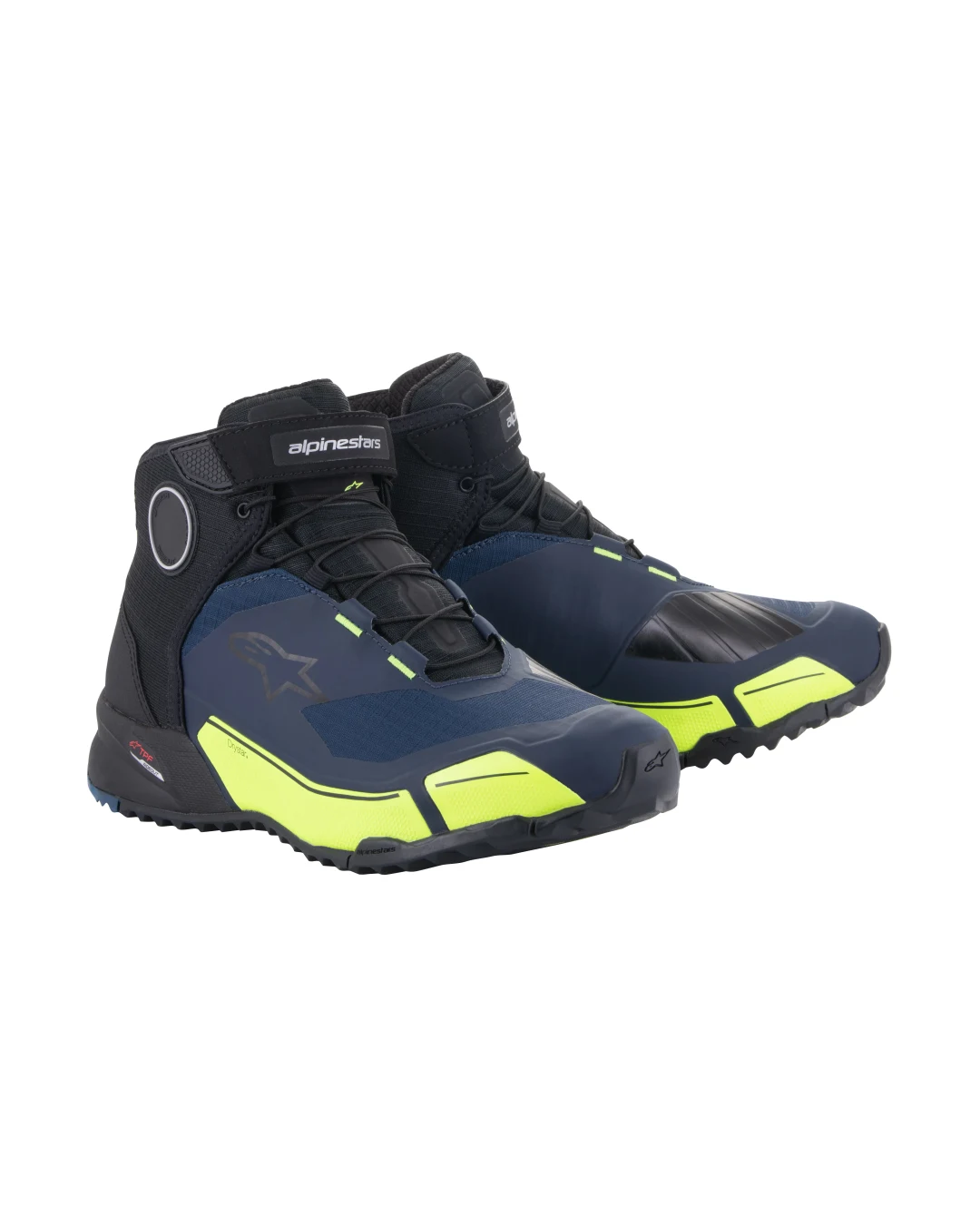 Мото боти ALPINESTARS CR-X Drystar® BLACK/BLUE/YELLOW