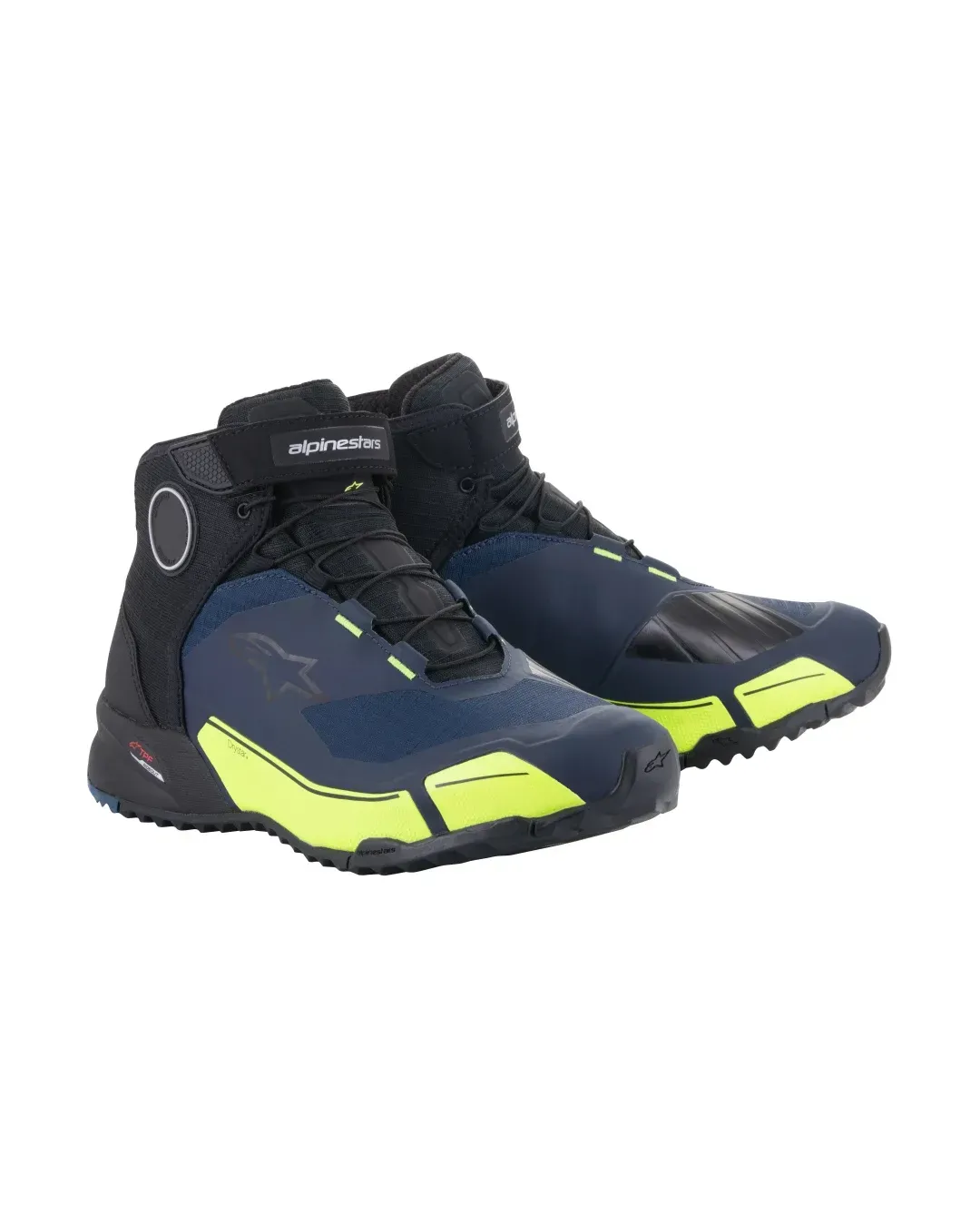 Мото боти ALPINESTARS CR-X Drystar® BLACK/BLUE/YELLOW