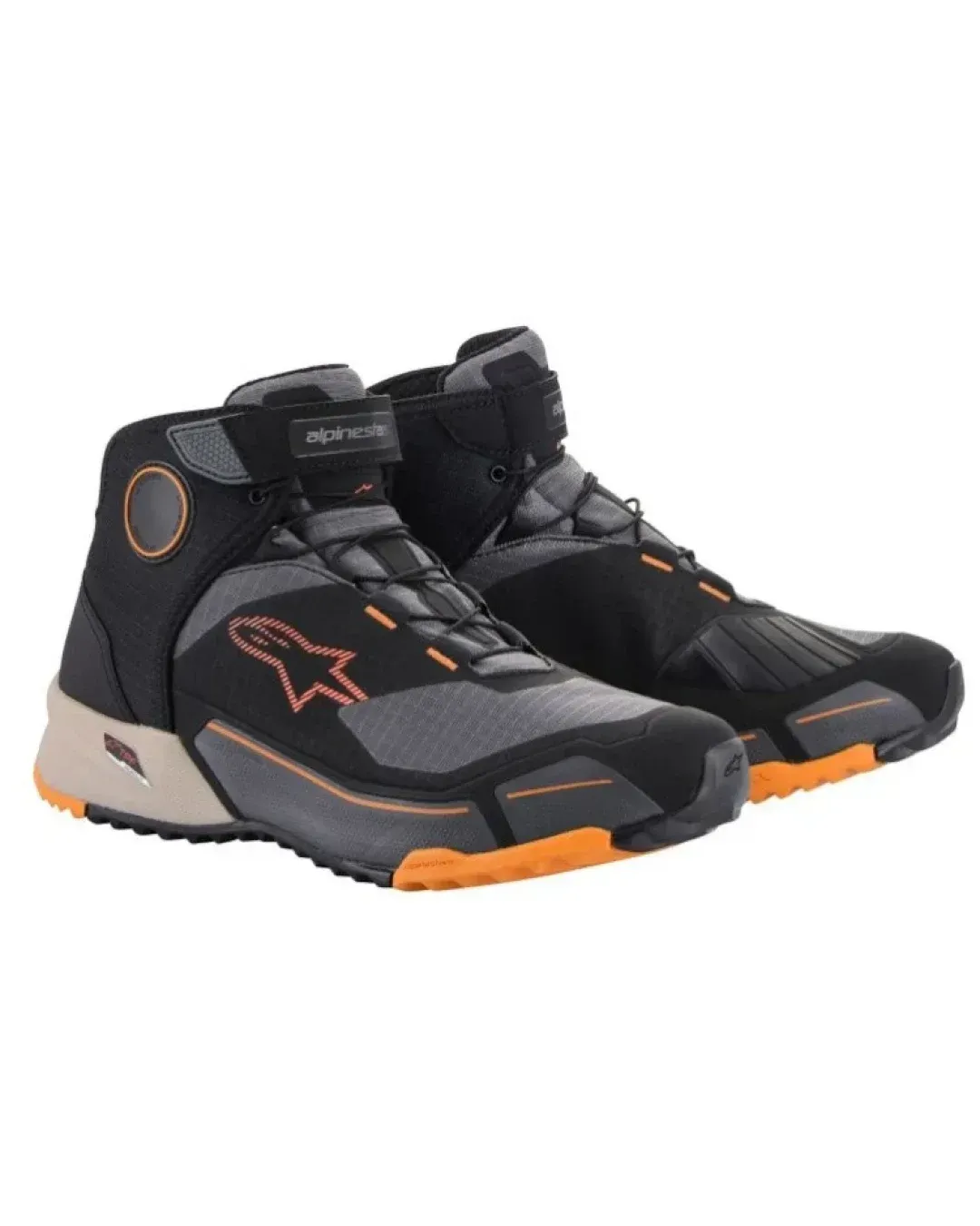 Мото боти ALPINESTARS CR-X Drystar® BLACK/ORANGE