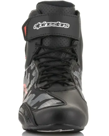 Мото боти ALPINESTARS FASTER-3 BLACK/GRAY/CAMO/RED