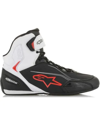 Мото боти ALPINESTARS FASTER-3 BLACK/WHITE/RED
