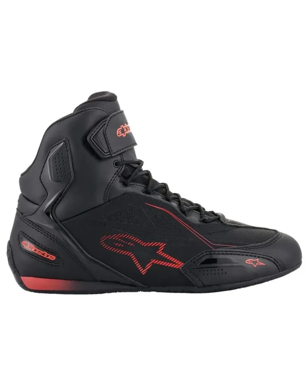 Мото боти ALPINESTARS FASTER-3 DRYSTAR BLACK/RED FLUO