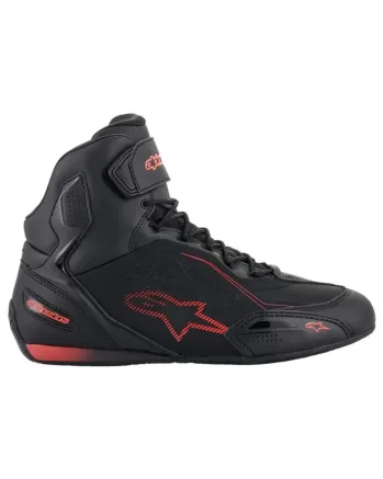 Мото боти ALPINESTARS FASTER-3 DRYSTAR BLACK/RED FLUO