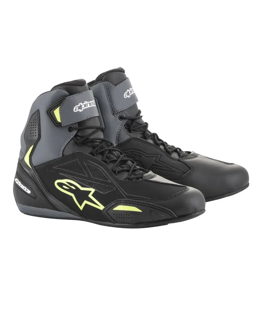 Мото боти ALPINESTARS FASTER-3 DRYSTAR BLACK YELLOW FLUO