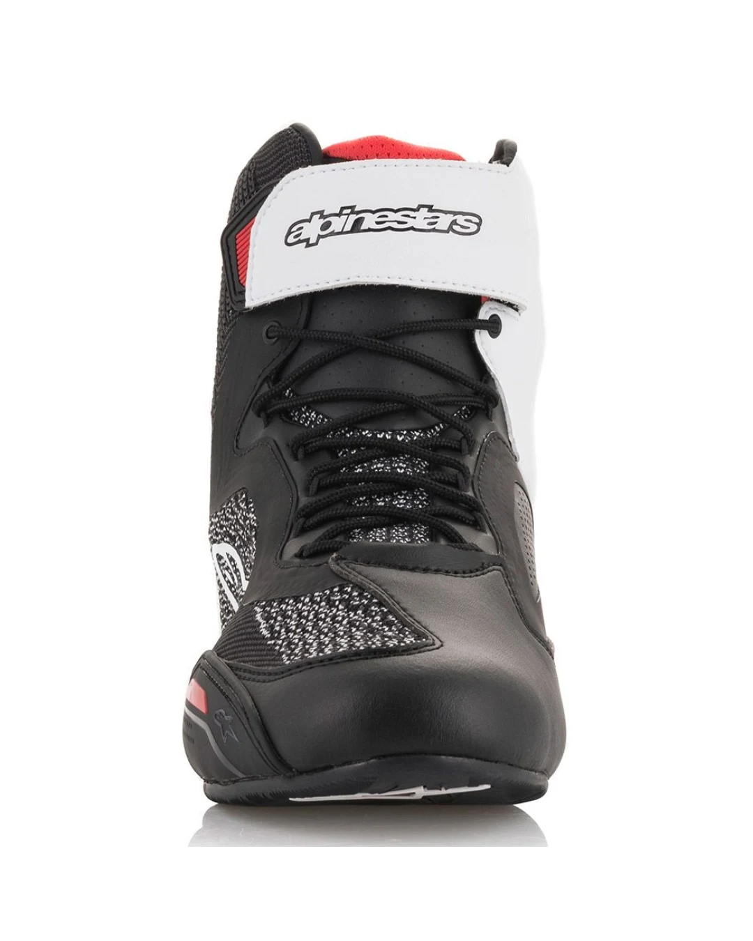 Мото боти ALPINESTARS FASTER-3 RIDEKNIT BLACK/WHITE/RED