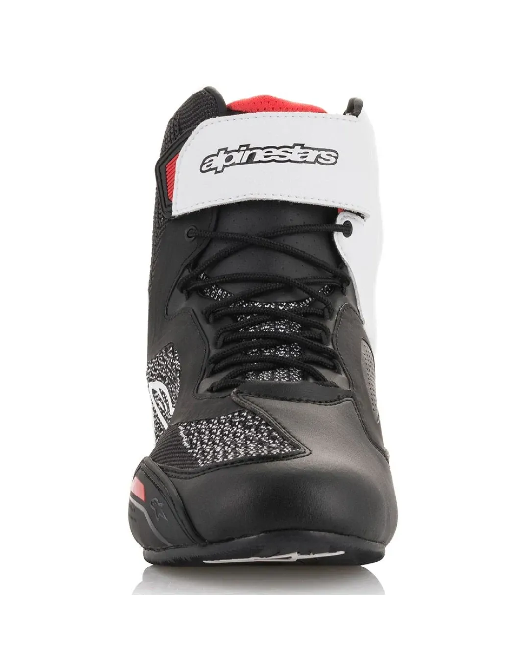 Мото боти ALPINESTARS FASTER-3 RIDEKNIT BLACK/WHITE/RED
