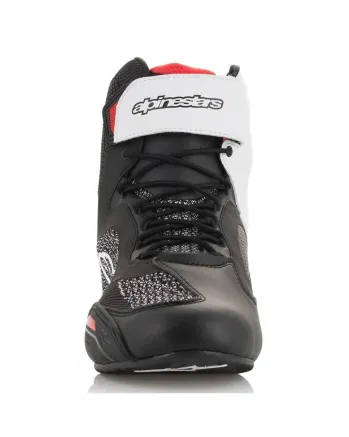 Мото боти ALPINESTARS FASTER-3 RIDEKNIT BLACK/WHITE/RED