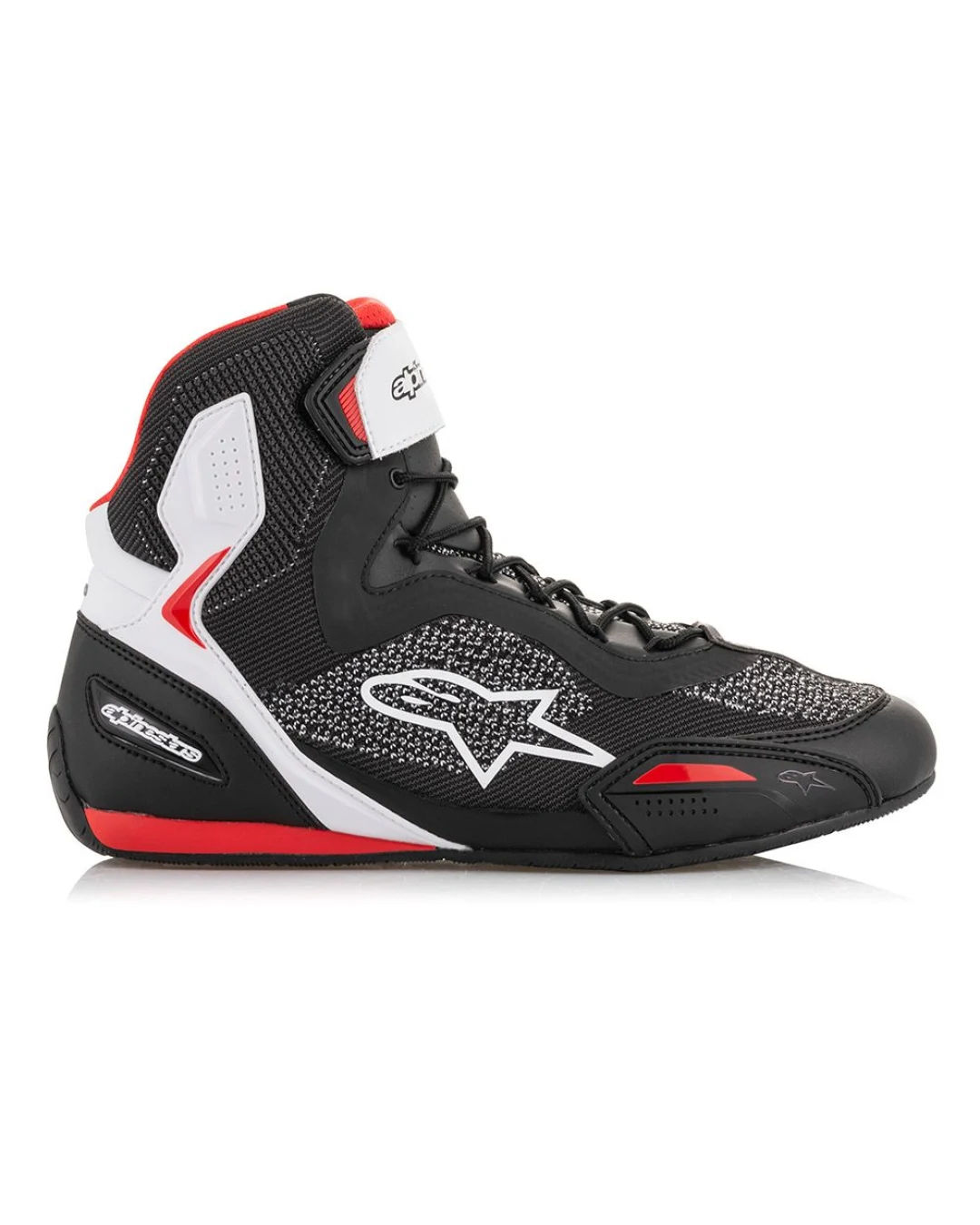 Мото боти ALPINESTARS FASTER-3 RIDEKNIT BLACK/WHITE/RED