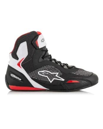 Мото боти ALPINESTARS FASTER-3 RIDEKNIT BLACK/WHITE/RED