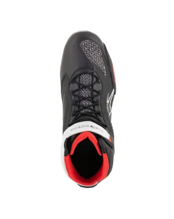 Мото боти ALPINESTARS FASTER-3 RIDEKNIT BLACK/WHITE/RED